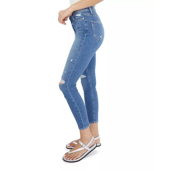 PAIGE "Margot" Cropped Skinny Jeans - Size 24 - Picture 3 of 7